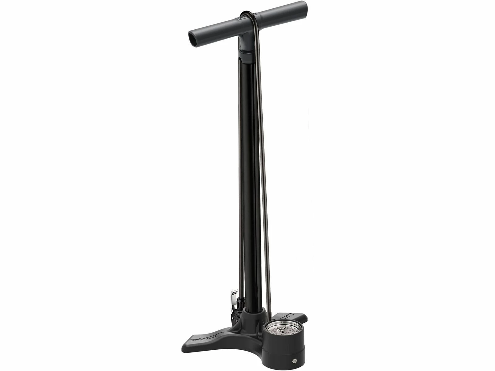 Lezyne Macro Floor Drive DV, Schwarz Glänzend 3 Lezyne Macro Floor Drive DV, Schwarz Glänzend