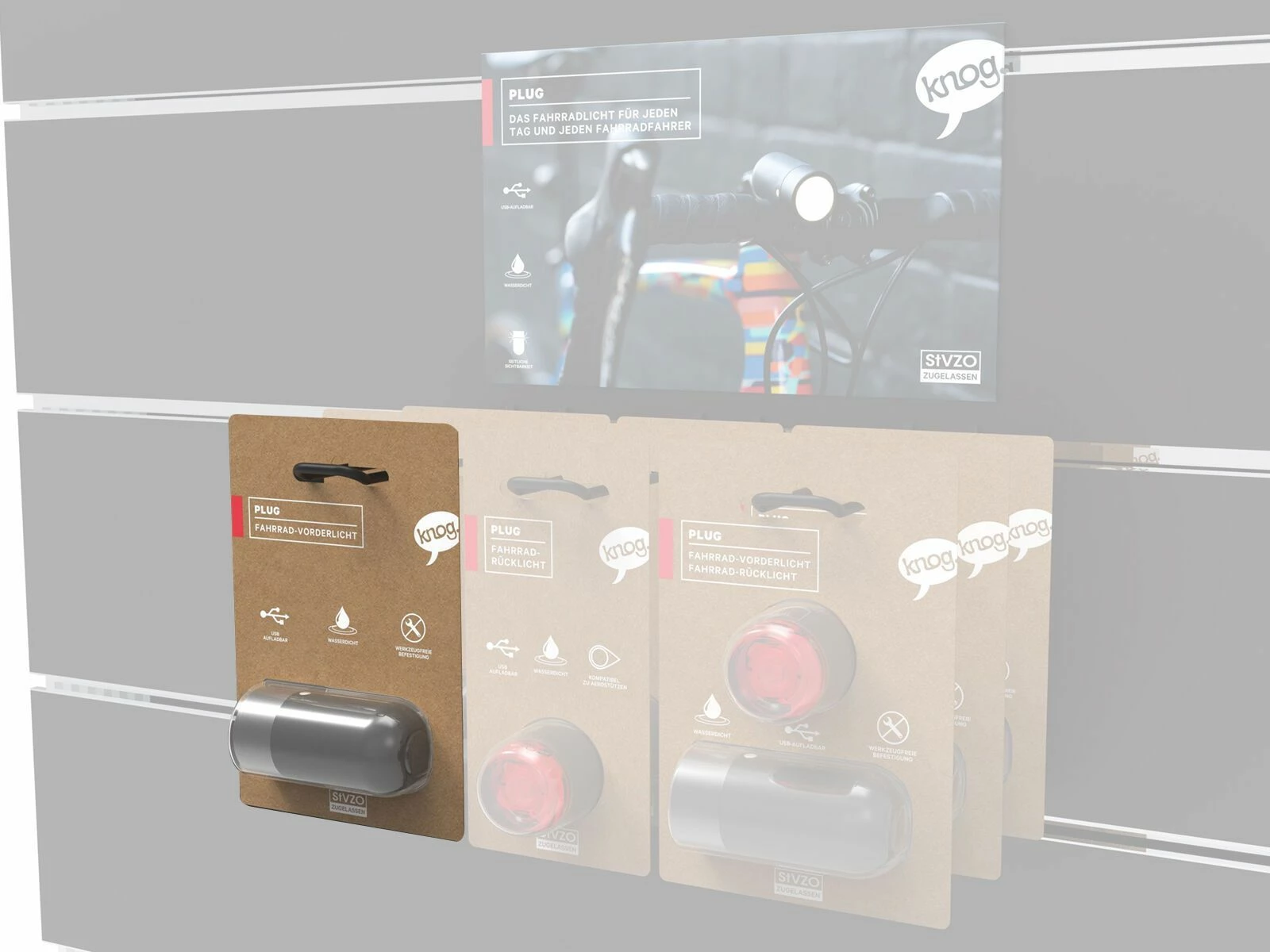 Knog Plug Front, Black 4 Knog Plug Front, Black – Bild 2