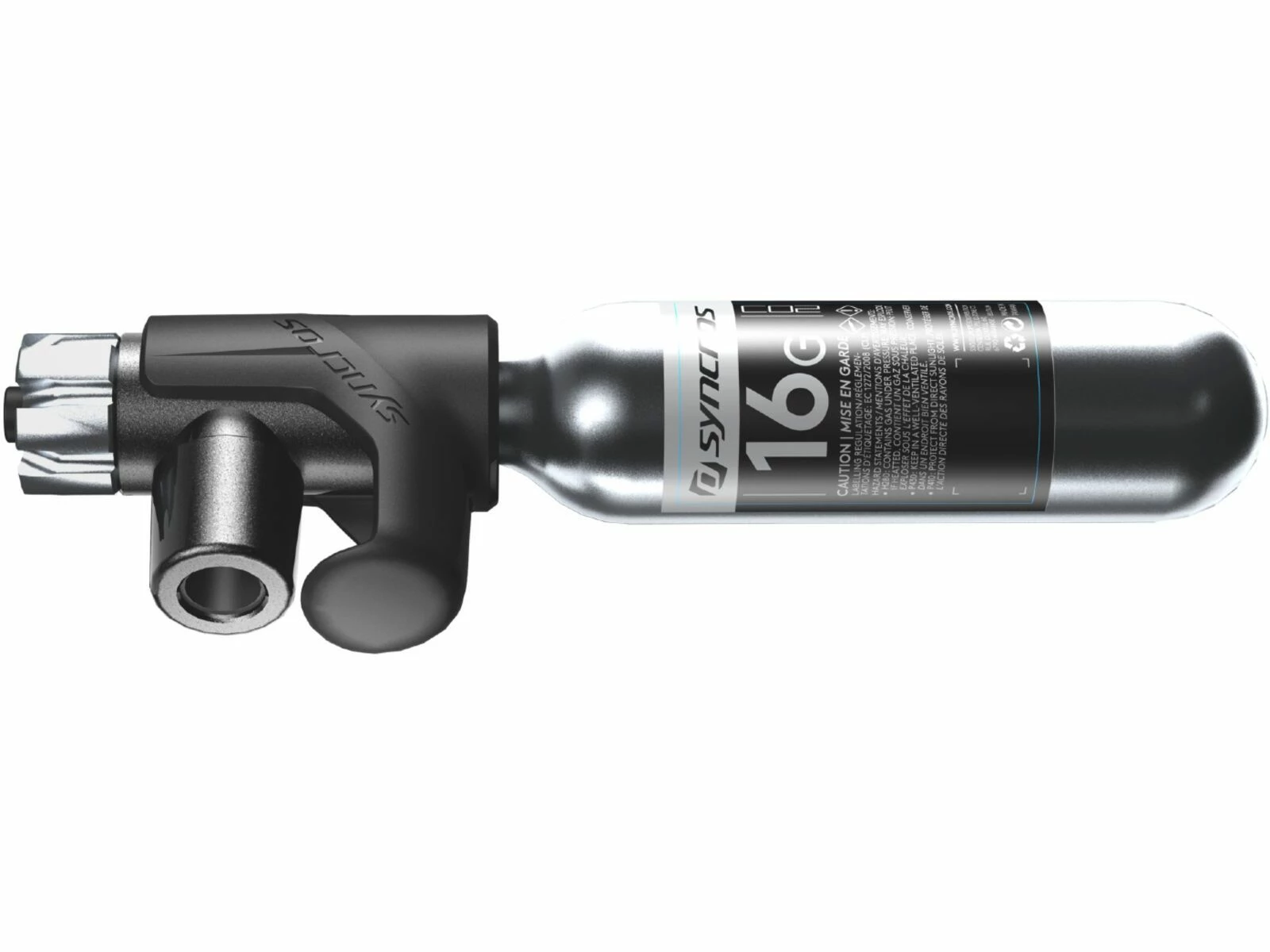 Syncros Boundary CO2 Inkl. 16 G Kartusche, Black 4 Syncros Boundary CO2 Inkl. 16 G Kartusche, Black – Bild 2
