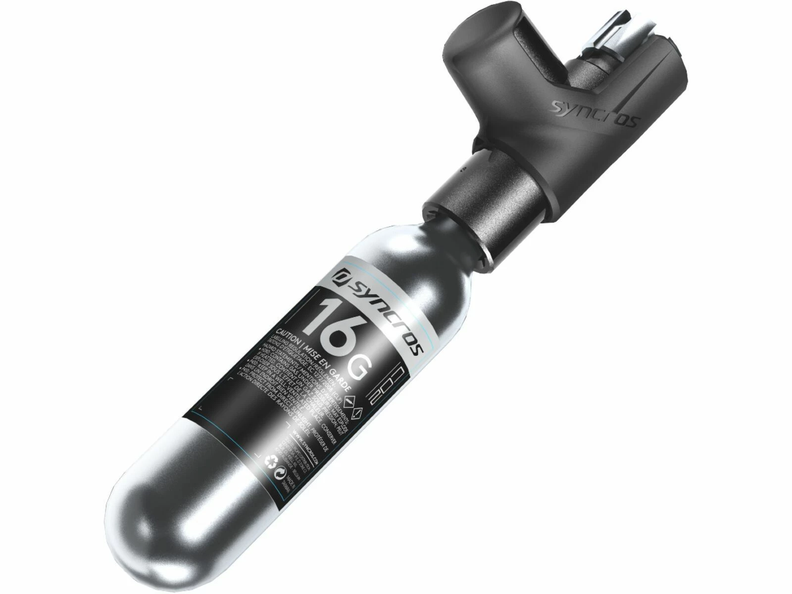 Syncros Boundary CO2 Inkl. 16 G Kartusche, Black 3 Syncros Boundary CO2 Inkl. 16 G Kartusche, Black
