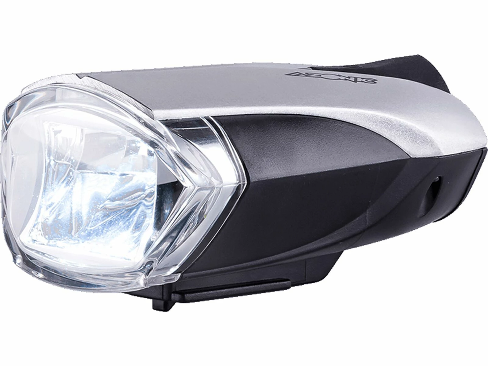 Azonic Bongo LED Frontlicht Battery - StVZO, Black/silver 3 Azonic Bongo LED Frontlicht Battery - StVZO, Black/silver