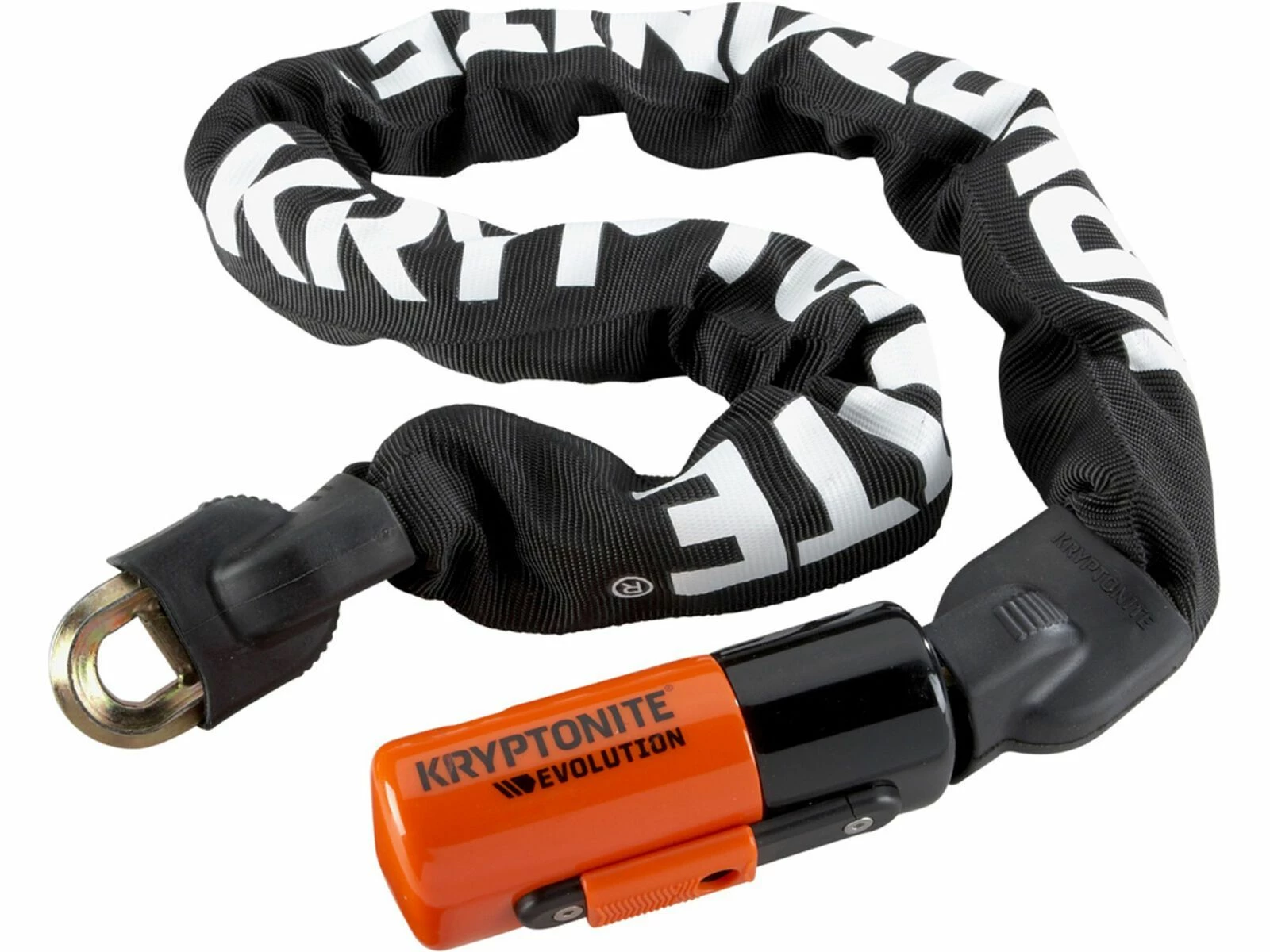 Kryptonite Evolution Series 4 1090 Integrated Chain - 90 Cm, Orange/schwarz 3 Kryptonite Evolution Series 4 1090 Integrated Chain - 90 Cm, Orange/schwarz