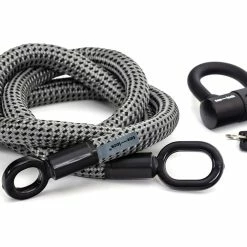 Tex-Lock Eyelet L 160 Cm + U-Lock, Grey/black