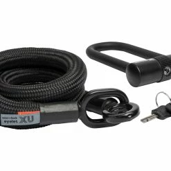 Tex-Lock Eyelet M 120 Cm + X-Lock, Black