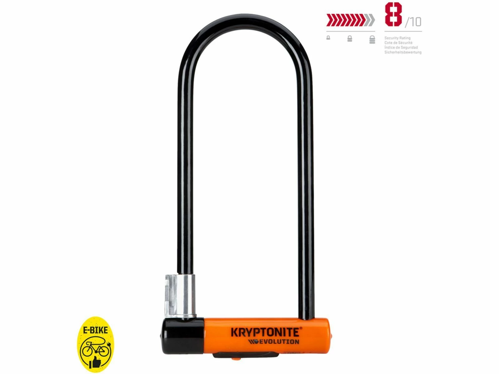 Kryptonite Evolution LS, Orange/schwarz 4 Kryptonite Evolution LS, Orange/schwarz – Bild 2